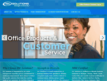 Tablet Screenshot of iscsupplysolutions.com